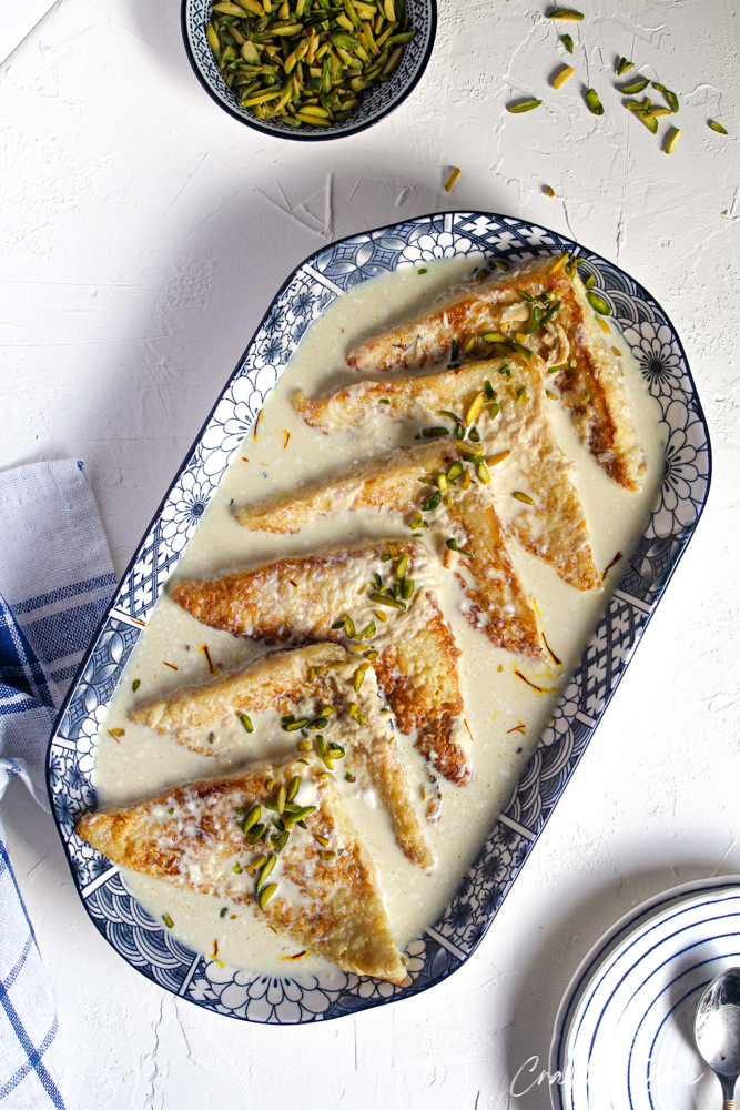 Easy Shahi Tukray Recipe - Craving Zone |Traditional Eid Dessert Recipe.