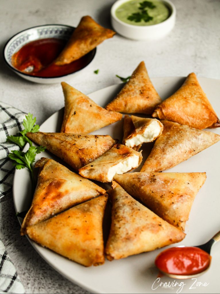 spicy cream cheese samosa recipe