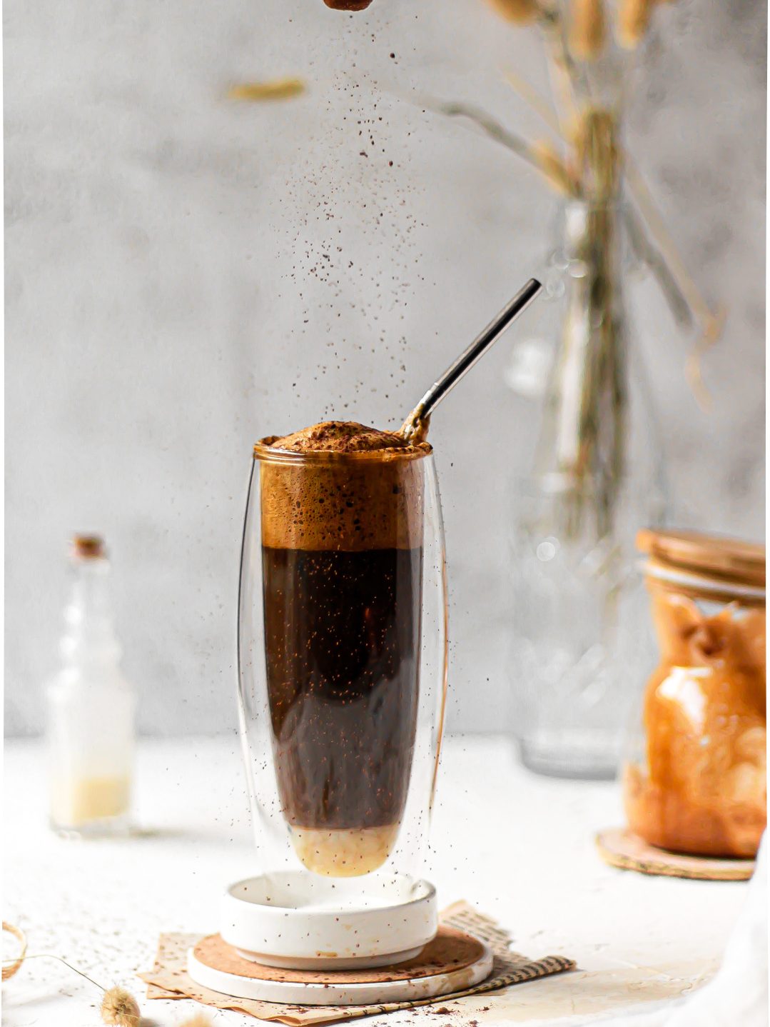 iced dalgona coffee